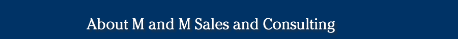 M and M Sales and Consulting Logo